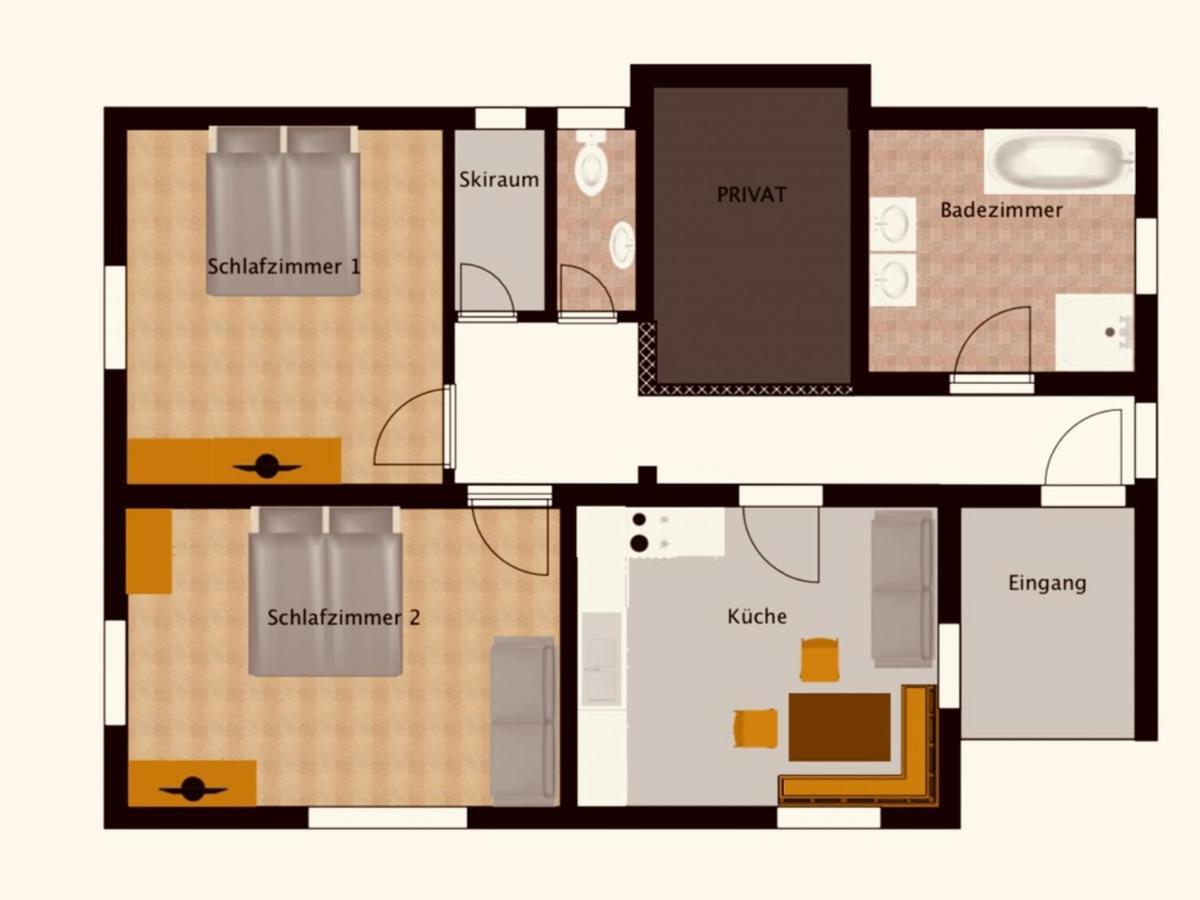 Haus Andrea Villa Кльостерле ам Арлберг Екстериор снимка